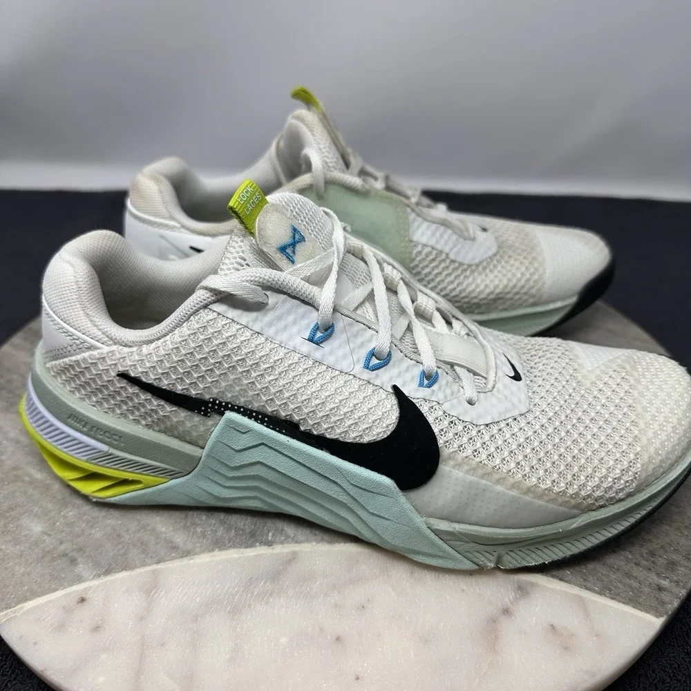 Nike Womens Metcon 7 White Seafoam Training Gym Shoe Sneaker Size 8.5 CZ8280-100